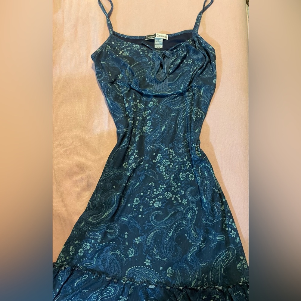 Paisley Floral Dress